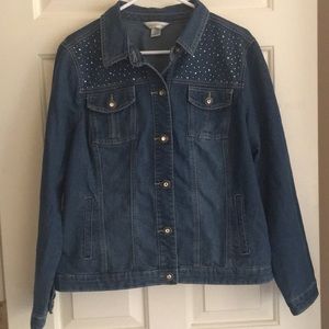 Rhinestone Jean Jacket